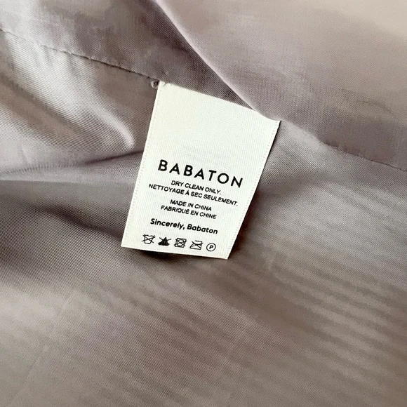 Aritzia Babaton Atelier Samuel Check Blazer | Size 4 | Espace/Grey Stripe - Picture 14 of 15